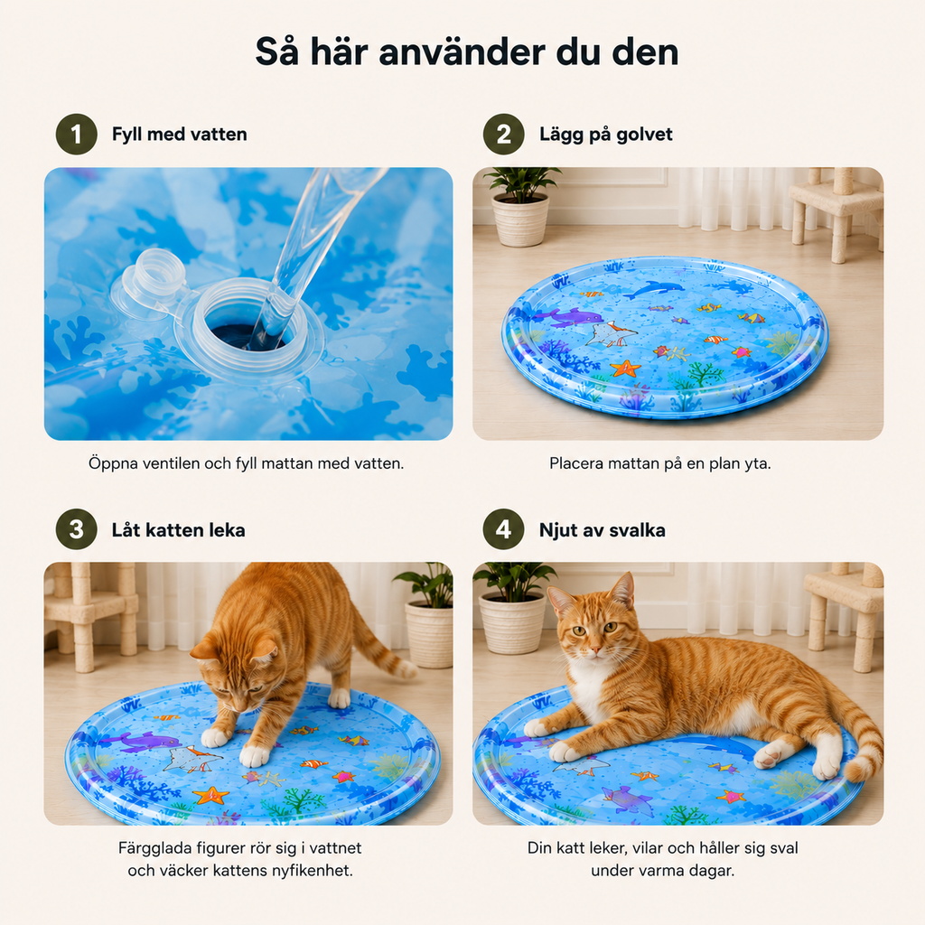 Kylmatta för ditt husdjur